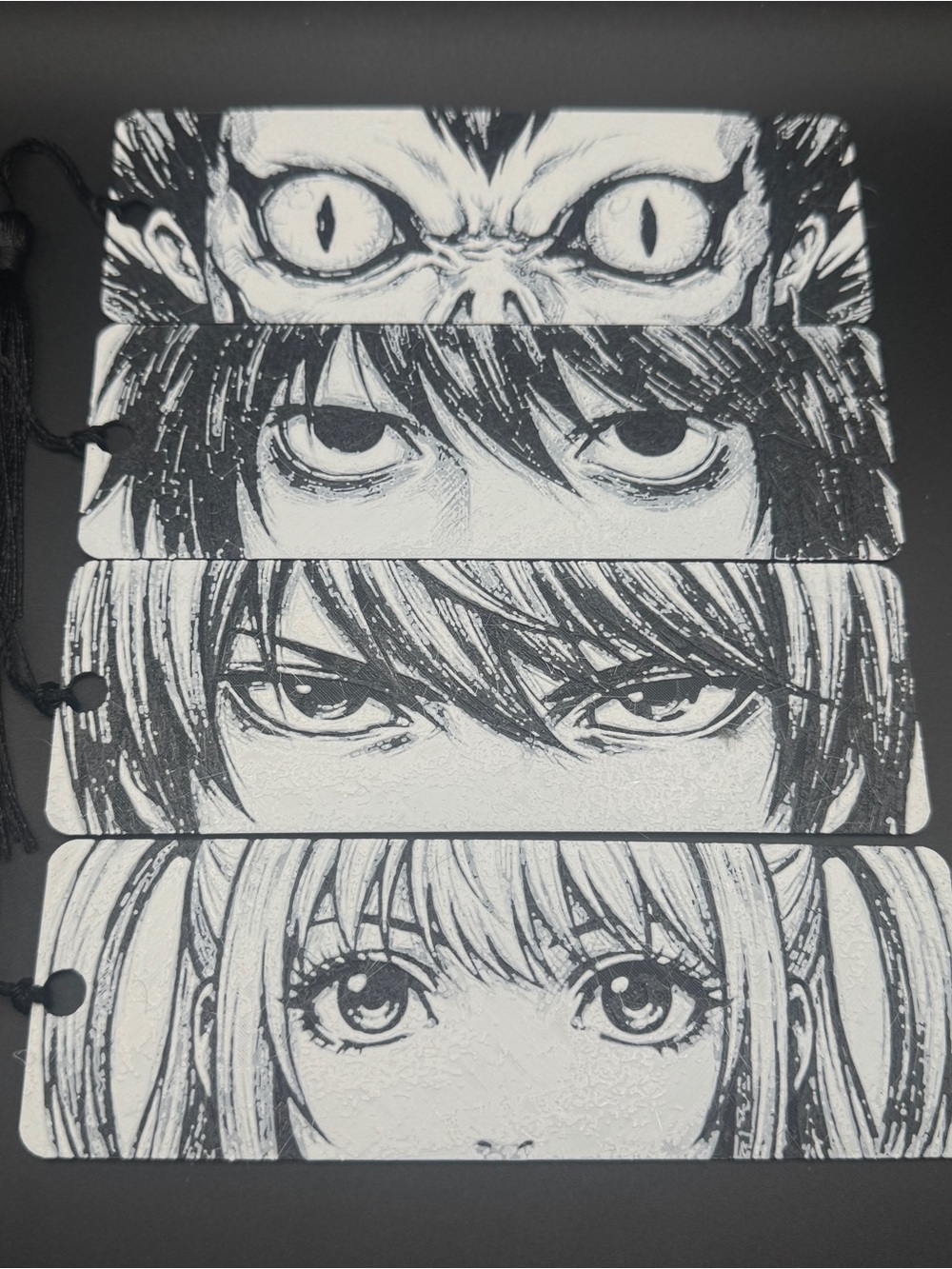 Death Note Anime Bookmark With Tassels